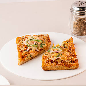 Veg Cheese Keema Open Sandwich