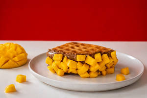 Mango Waffle