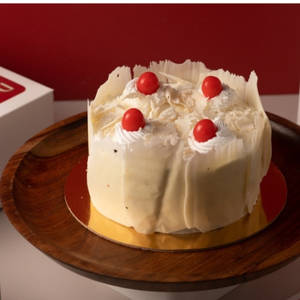 White Forest Cake Eggless 1kg