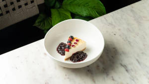 Baked New York Cheesecake (eggless)