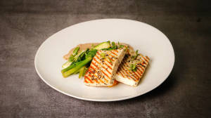 Grilled Cottage Cheese Keto Meal (low Carb Diet Meal)
