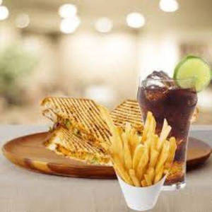 Panini Mozzare Combo With Soft Drink