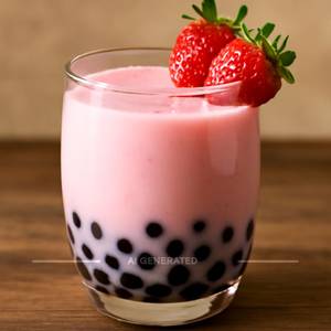 Strawberry Boba Tea