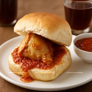Schezwan Samosa Pav