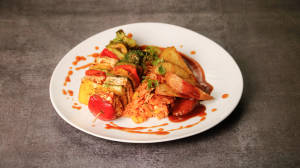Exotic Grilled Veggie Skewers