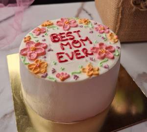 Floral Beauty Chocolate Cake (350 Gms)