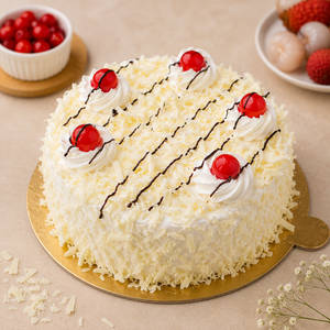 White Forest Cake