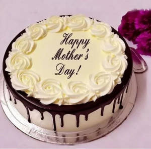 Mom Spl Floral BLACK FOREST Cake 500gm