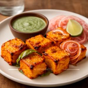 Paneer Achari Tikka