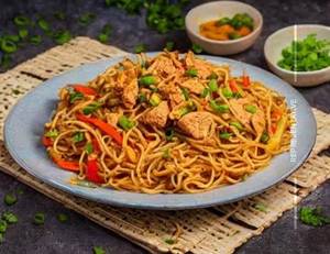 Chicken schezwan noodles