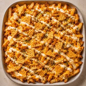 Saucy Crunchy Chatpata Cheesy Loaded Fries