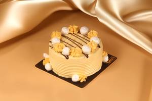 Eggless Butterscotch Cake