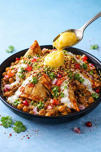 Amul Samosa Chat