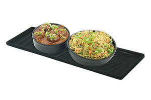 Veg Manchurian Combo (fried Rice)