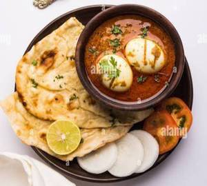 Egg Curry And Chapati