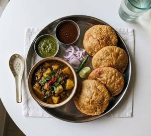 4 Kachori Sabji