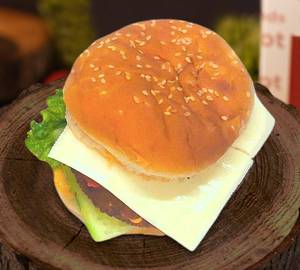Double Veg Cheese Slice Burgers [2 Pieces]