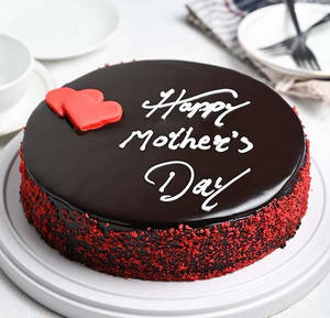 Mom Special RED VELVET CHOCOLATE Cake 500gm