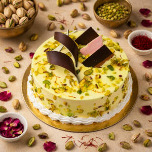 Kesar Pista Cake