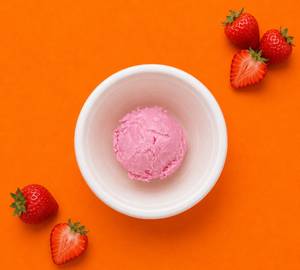 Mahabaleshwar Strawberry Icecream