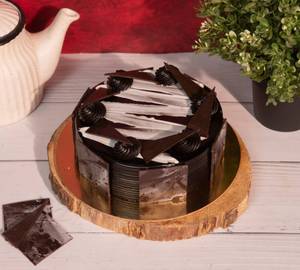 Choco Marble Standard Chocolate Round Cake [500 G]
