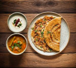 Onion Plain Dosa [Serves 1]