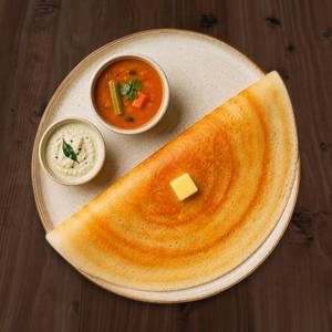 Butter Plain Dosa [Serves 1]