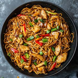 Schezwan Mixed Noodles