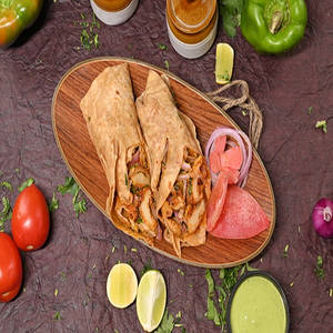 Soya Chaap Roll - Achari