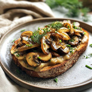 Truffle Mushroom Toast