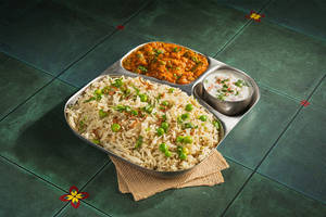 Peas Pulao & Kadai Veg Combo Meal