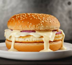 Egg Burger With Cheese