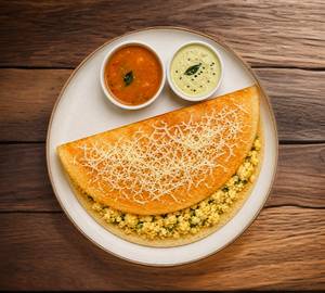 Paneer Cheese Plain Dosa [Serves 1]