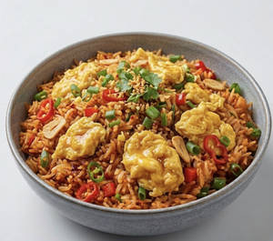 Egg Chilli Garlic Rice