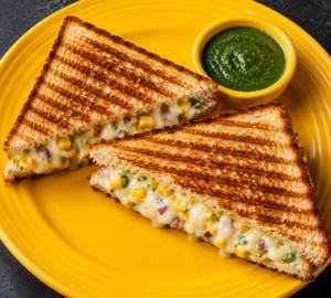 Corn & Onion Cheese Sandwich (Best Seller)