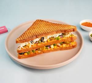 Paneer Peri Peri Grill Sandwich Double