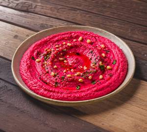 Pink Hummus Bowl