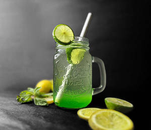 Green Apple Mojito.