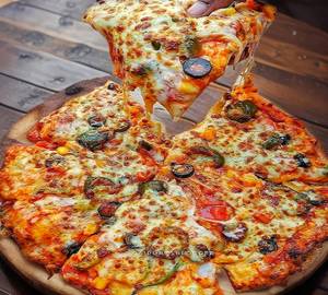 Mexican bite pizza