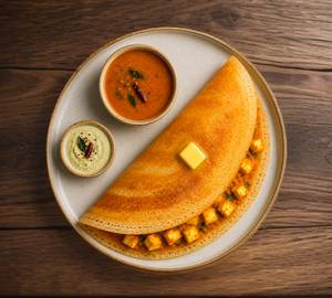 Paneer Butter Plain Dosa [Serves 1]