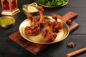Dry Chicken Lollipop (4 Pcs)