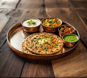 Aloo Paratha Combo