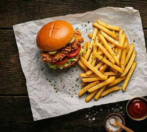 Chicken Burger Combo