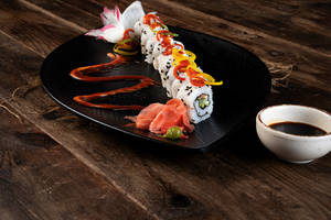 Asparagus Sushi Roll (9 Pieces)