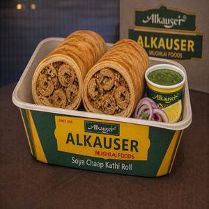 Soya Chaap Kathi Roll