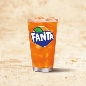 Fanta in Reusable Bottle