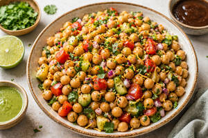 Chana Chaat Salad