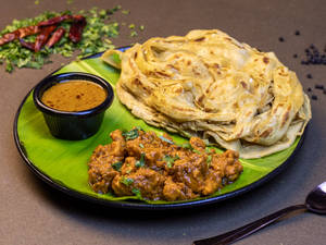 2pcs Wheat Parotta Boneless Chicken
