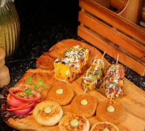Indian Vegetarian Kebab Platter