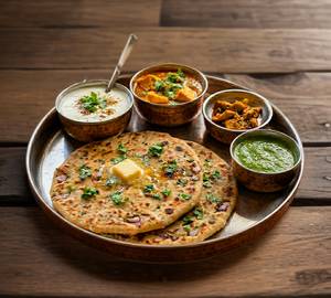 Aloo Pyazz Paratha Combo